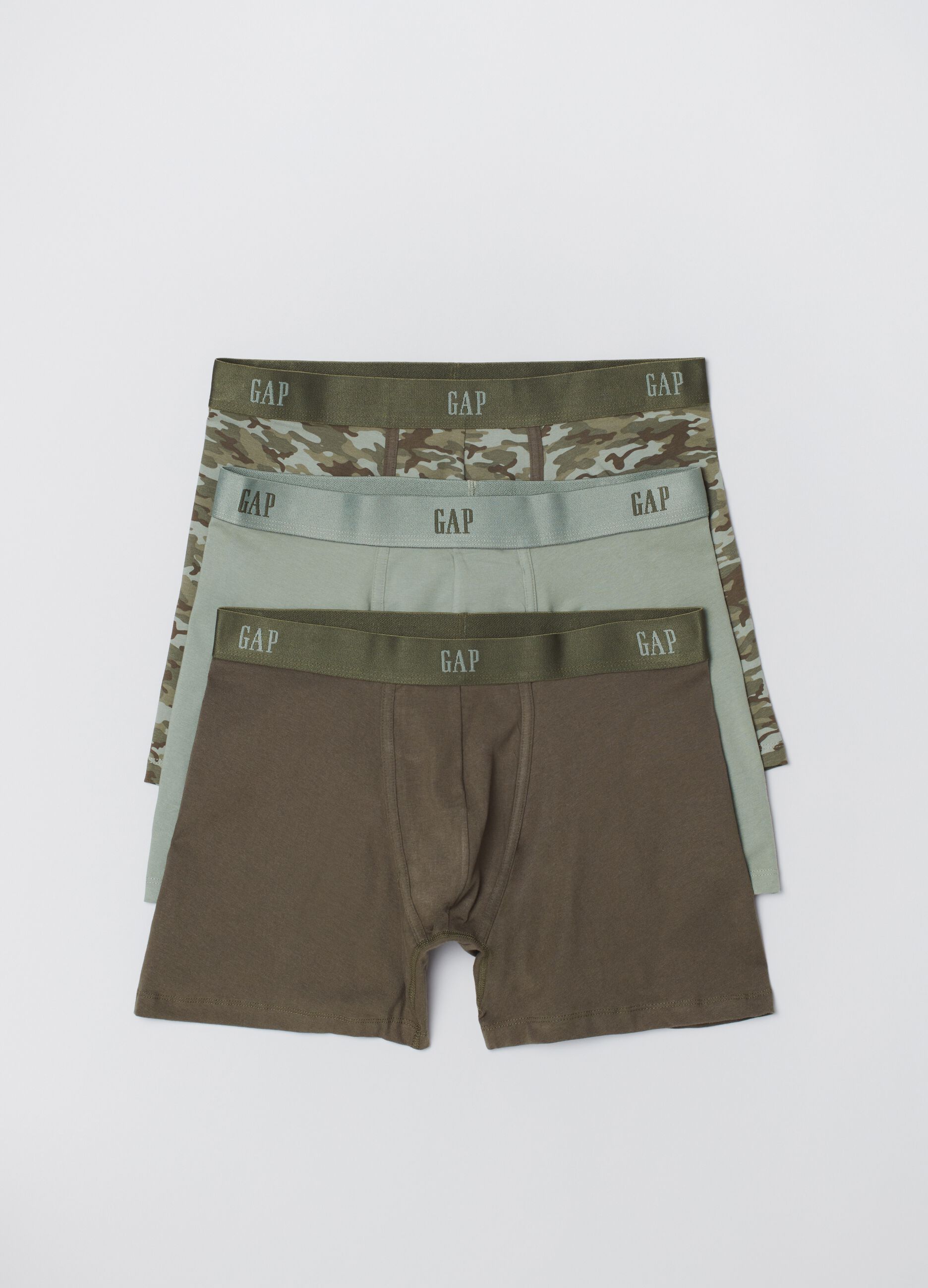 Ovs Tripack boxer stretch fantasia camouflage