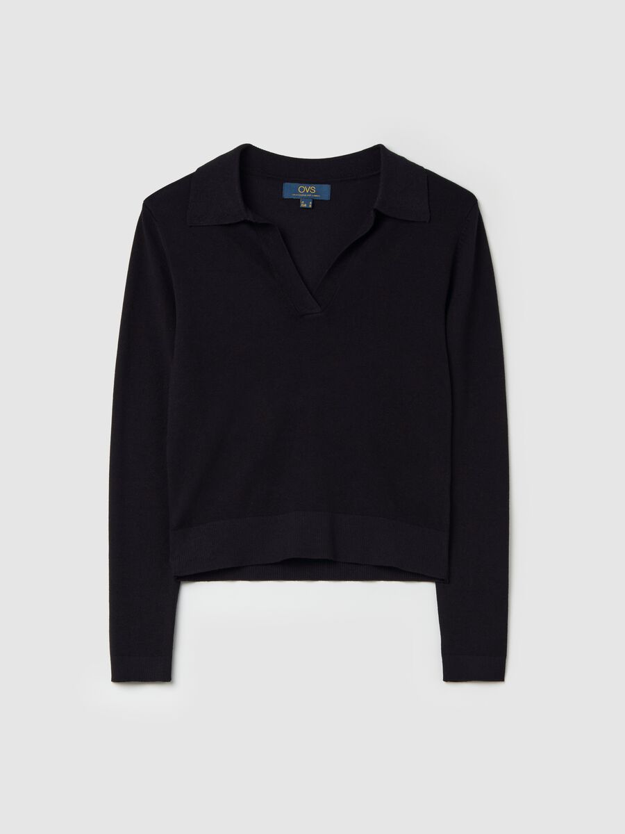 Top with polo neck_4