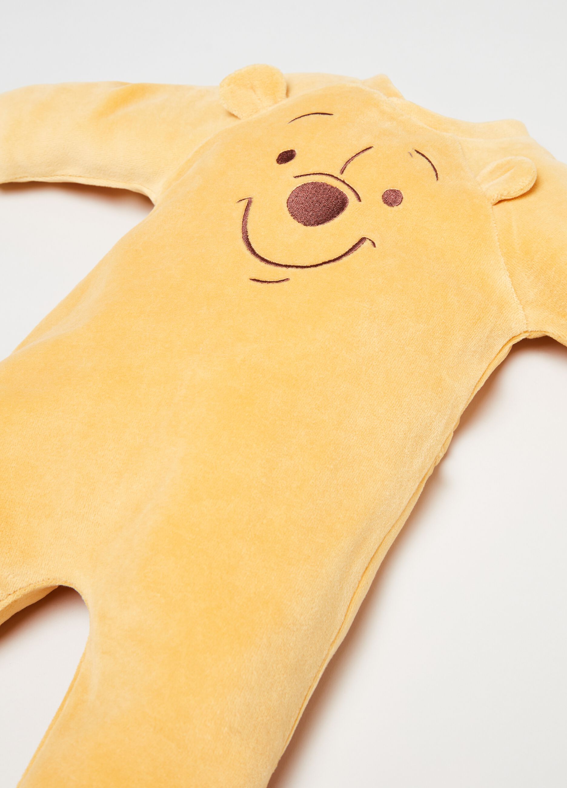 Tutina con piedini Winnie the Pooh Giallo miele FAGOTTINO da
