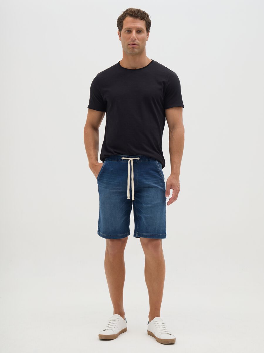Men's Regular Fit Denim Shorts_0
