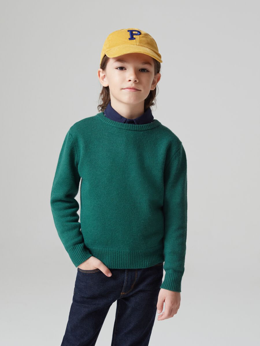 Pullover in misto lana _1