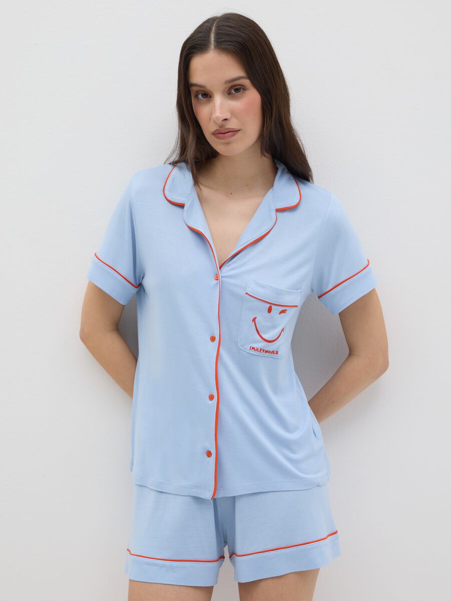 Women's Multicolour Pure Viscose Pyjama Regular Fit_1