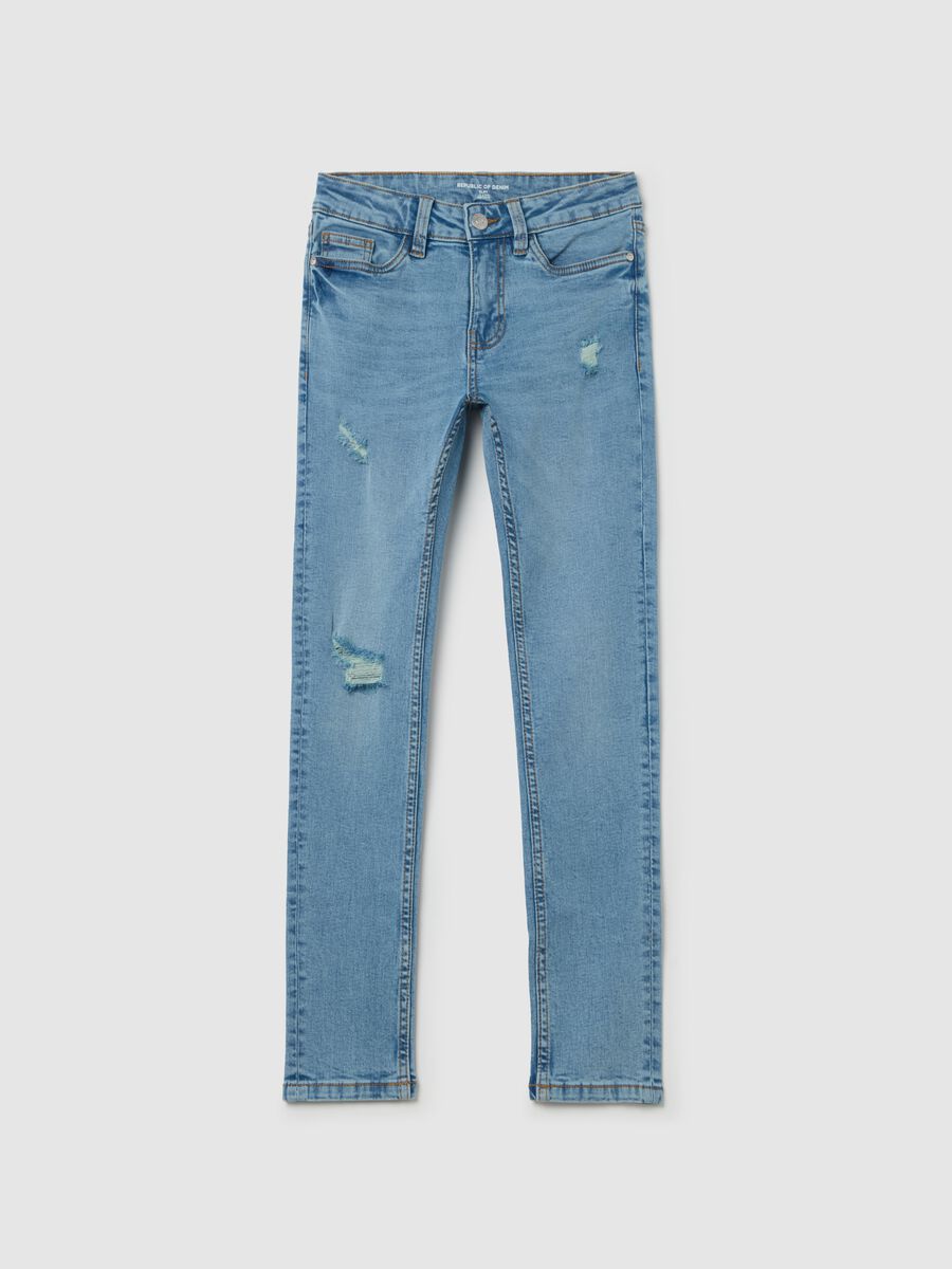 Slim-fit jeans with five pockets_0