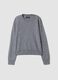 Grey pure cashmere crew-neck jumper_0
