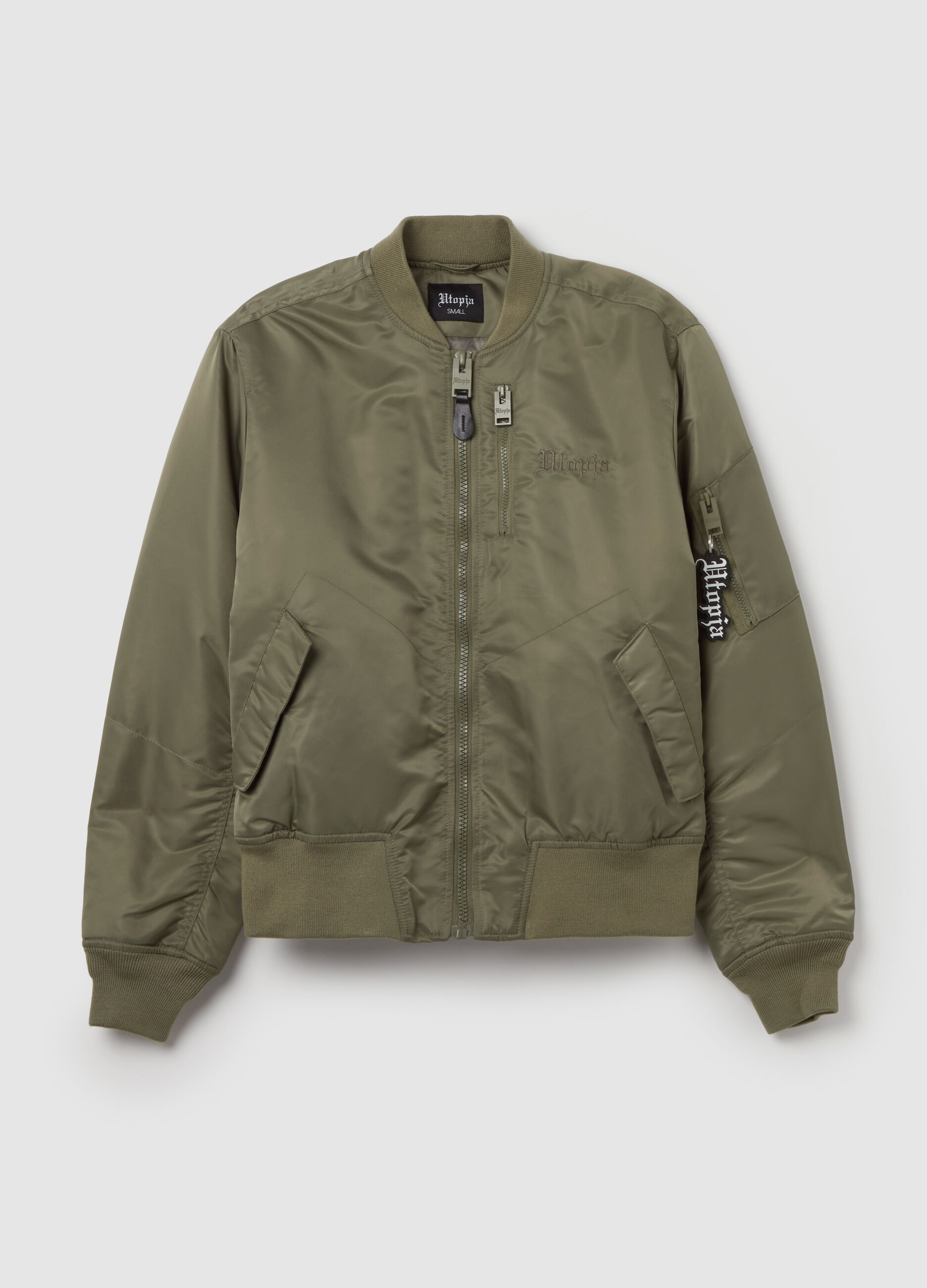 Perfect Bomber Jacket Military Green