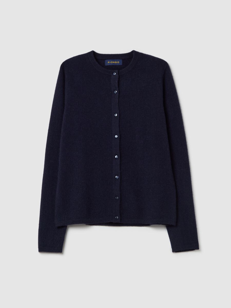 Solid colour cashmere cardigan_4