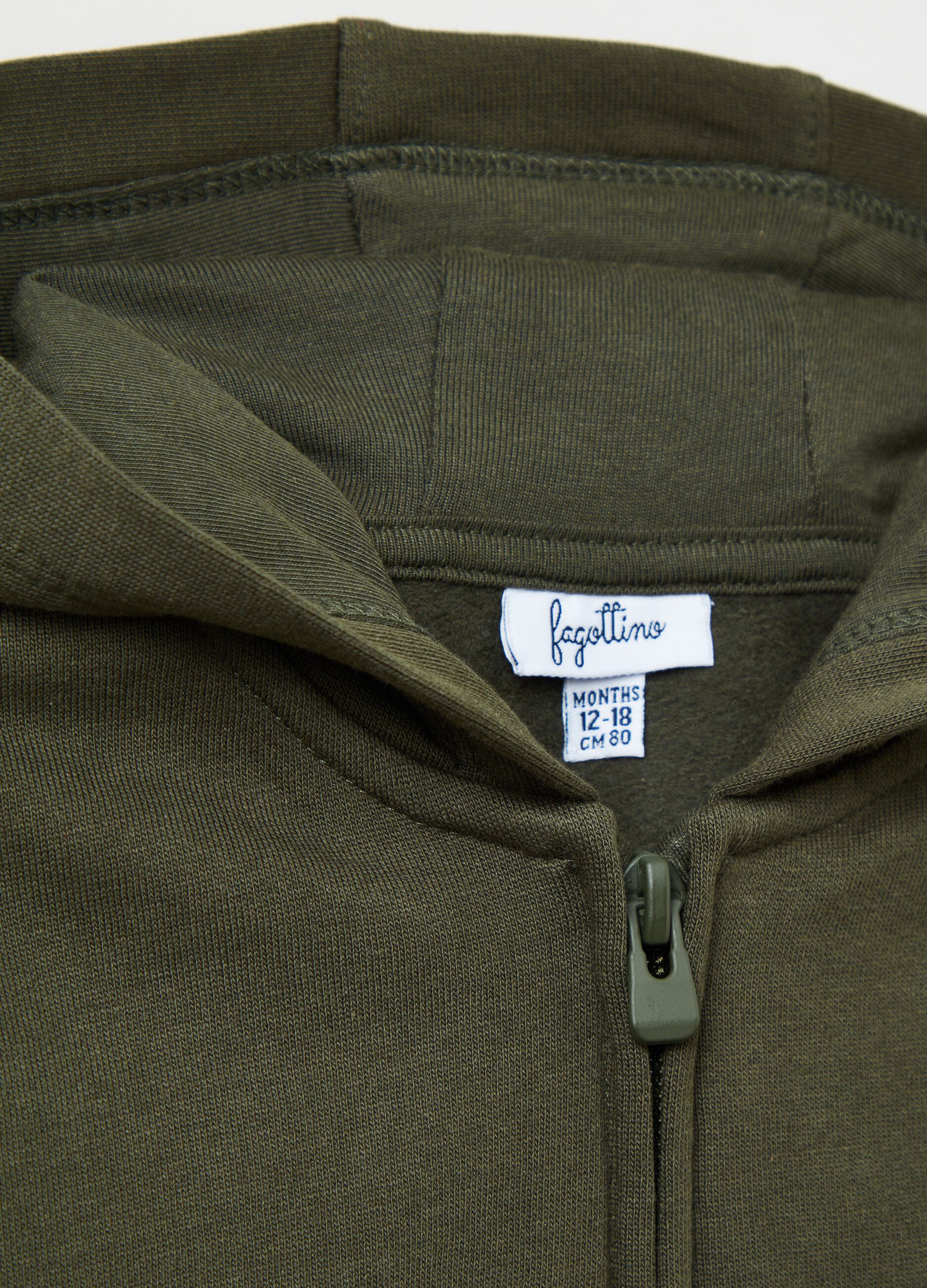 Full-zip in French Terry con cappuccio_2