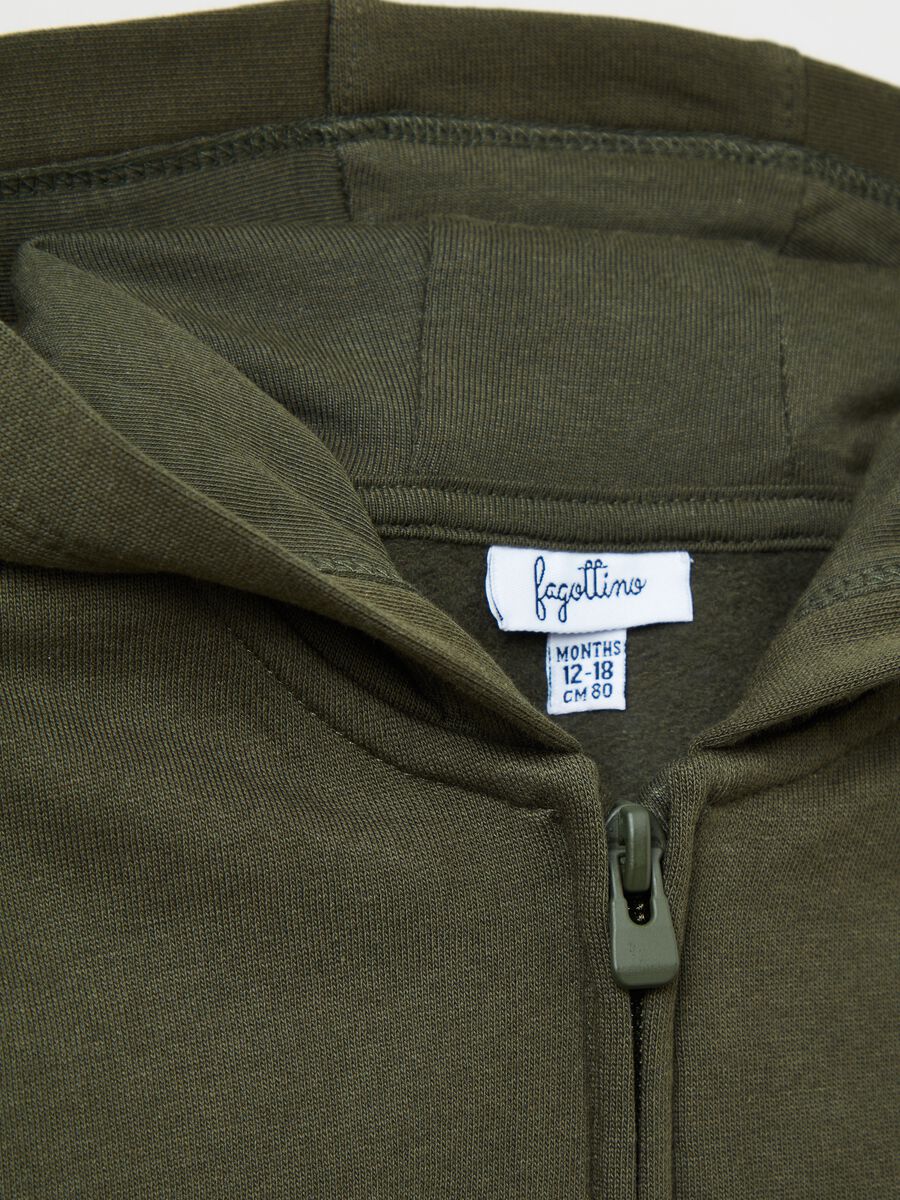 Full-zip in French Terry con cappuccio_2