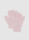 Girls' Pink Gloves_0