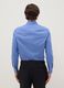 Light Blue Cotton-Blend Slim Fit Easy Iron Shirt_2