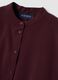 Camicia rossa in misto viscosa a maniche lunghe regular fit_1