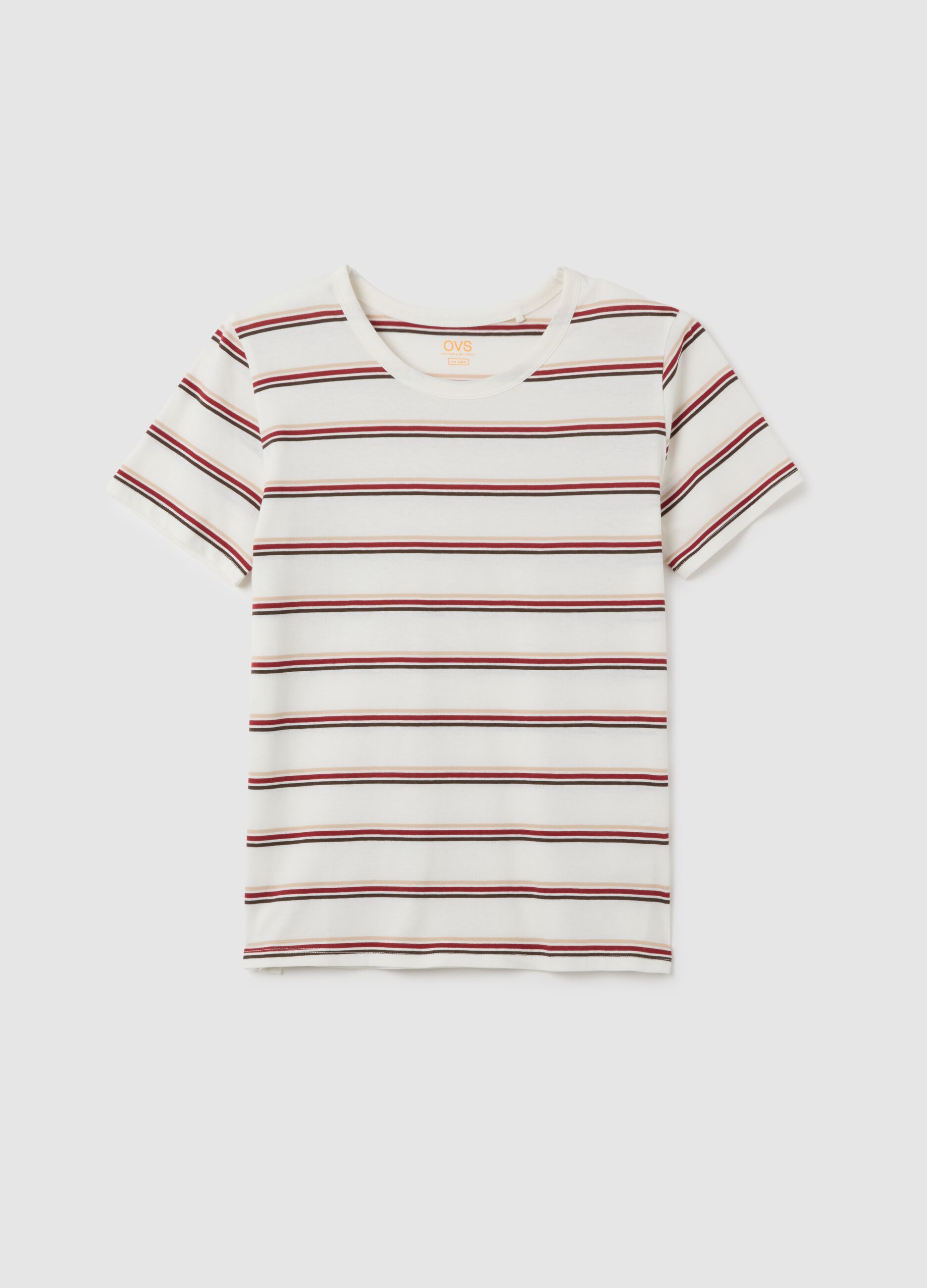 Women's Multicolour Pure Cotton T-Shirt