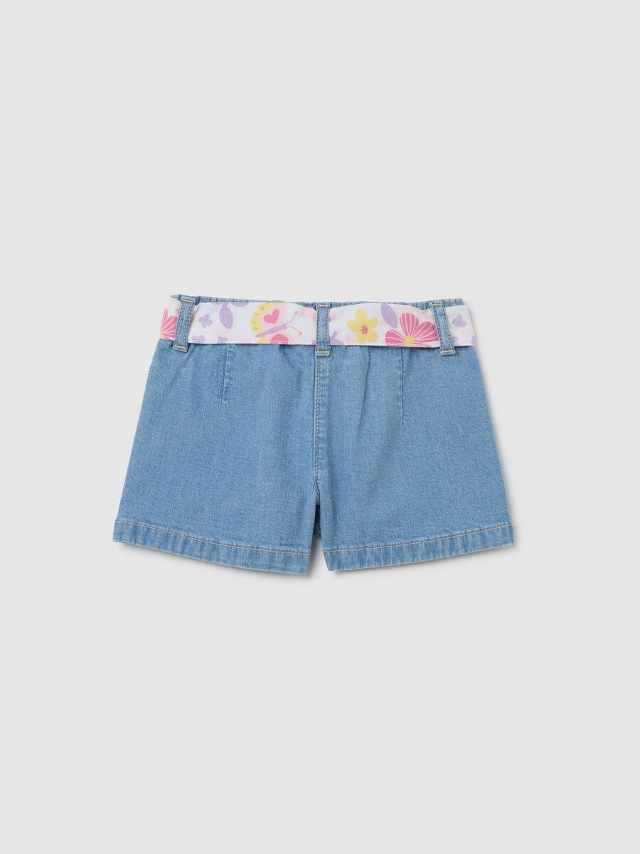 Stretch Denim Shorts Fagottino_1