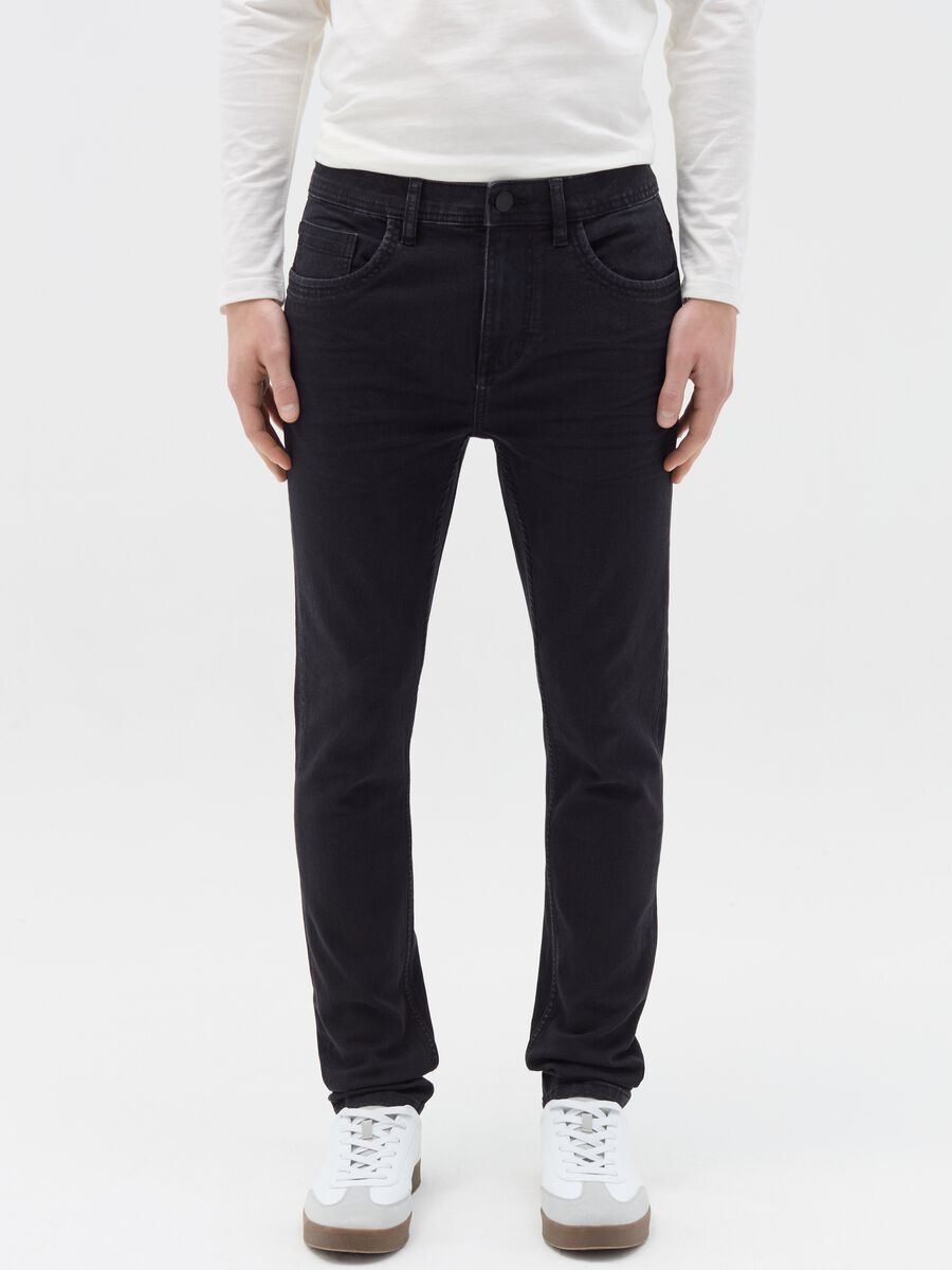 Super-skinny-fit jeans with fading_1
