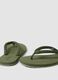 Green flip-flops with thick straps_2