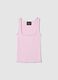 Vest Top Square Neck Pink_5
