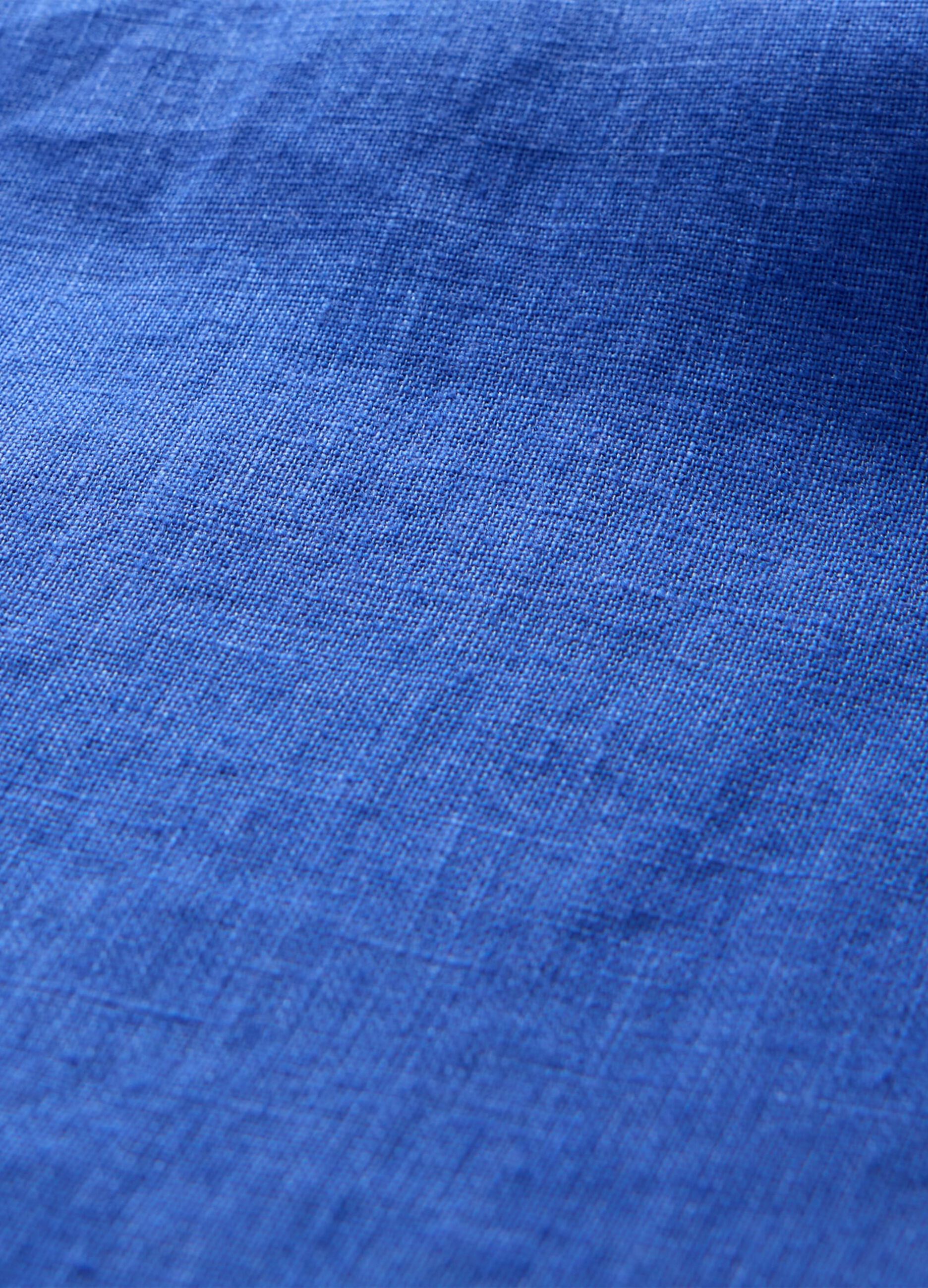 Blue pure linen shirt Gap