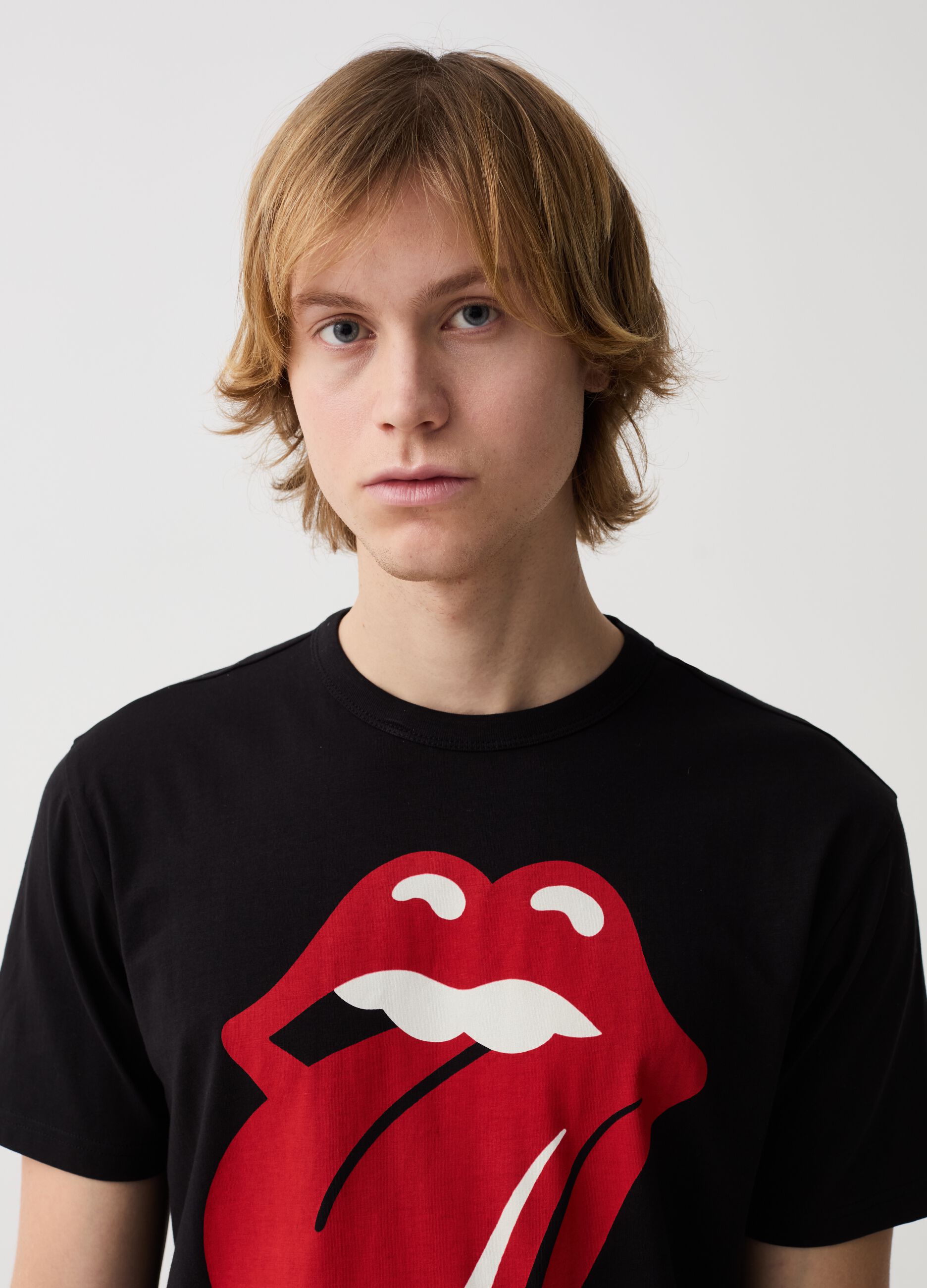 T-shirt con stampa album Rolling Stones