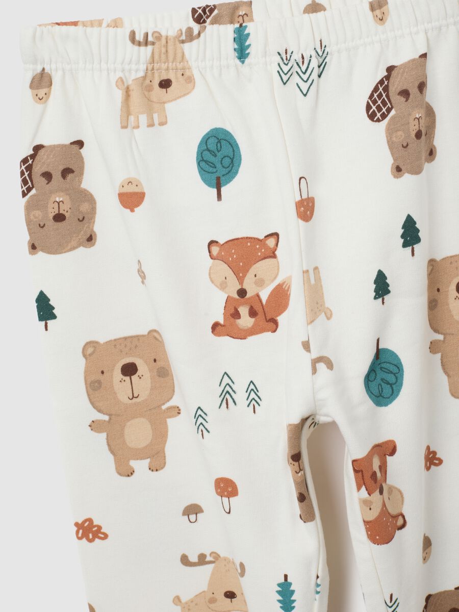 Pigiama da neonato in puro cotone multicolor regular fit_2