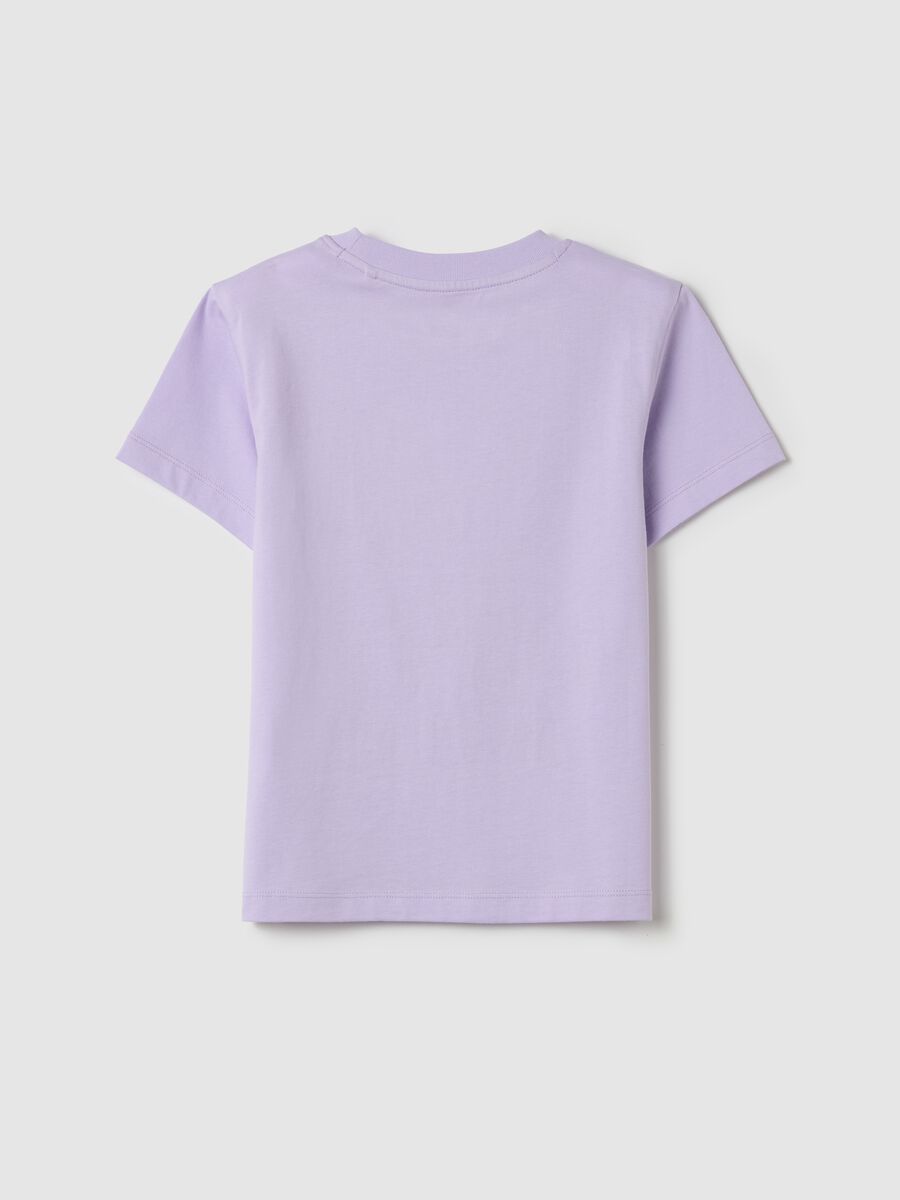 Cotton T-shirt with print_1