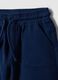 Boys' regular fit pure cotton blue shorts_2