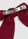 Red ornamental hair bow_2