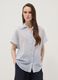 White shirt with light-blue stripes in pure cotton, regular fit_2