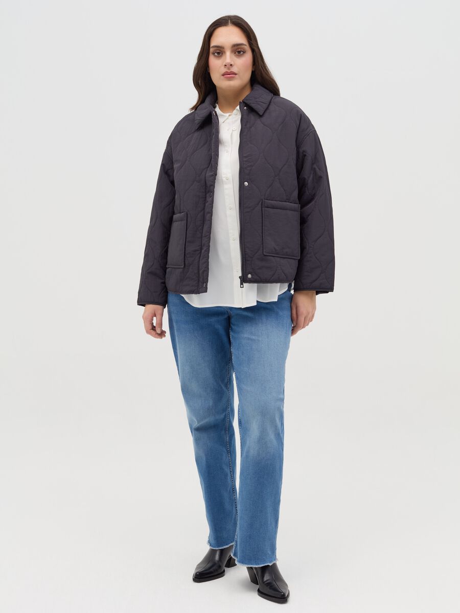 Relaxed-fit frayed jeans_0