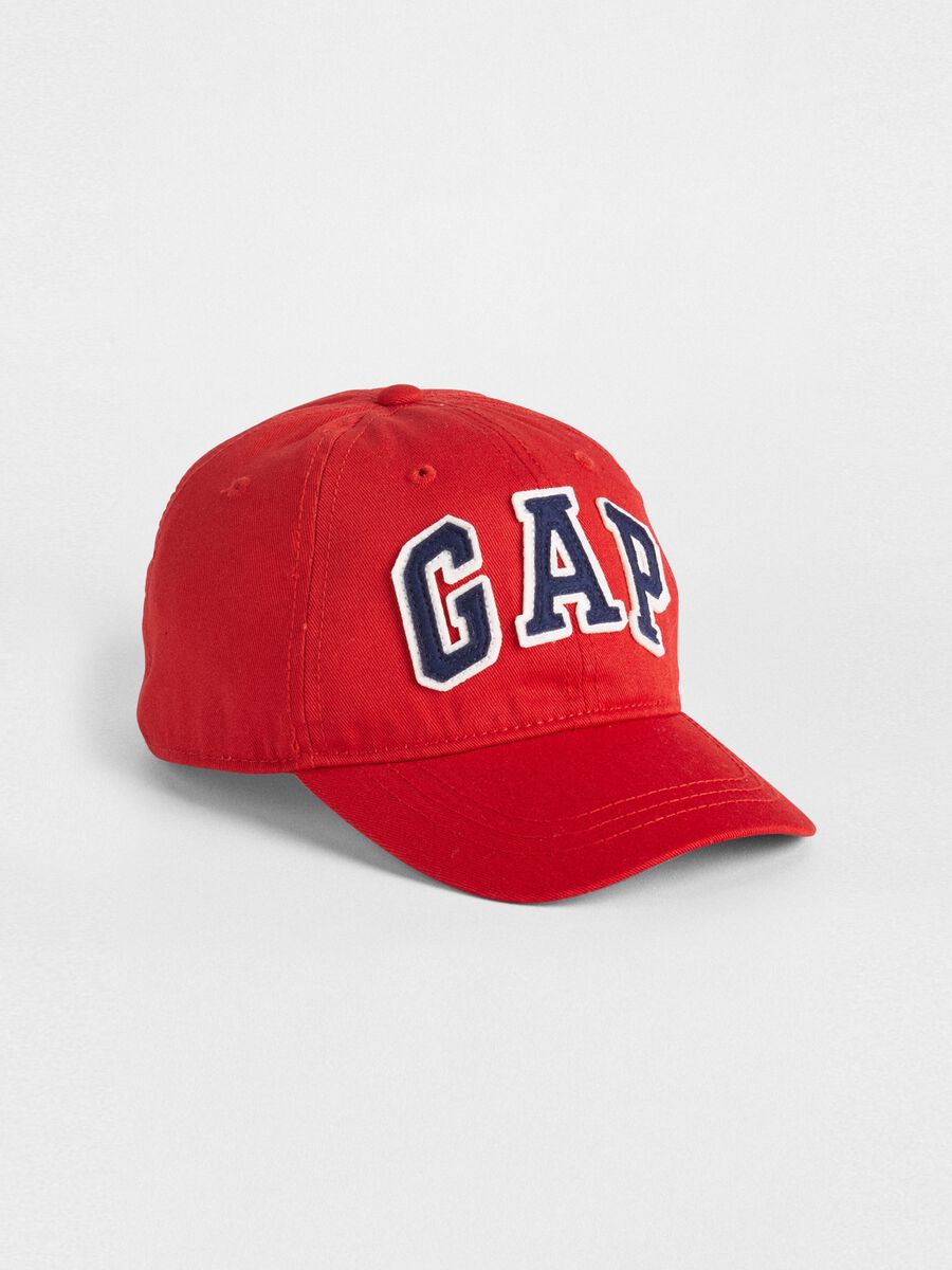 Baseball cap with logo patch_0