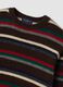 Multicolour crew-neck jumper in stretch wool and alpaca_1
