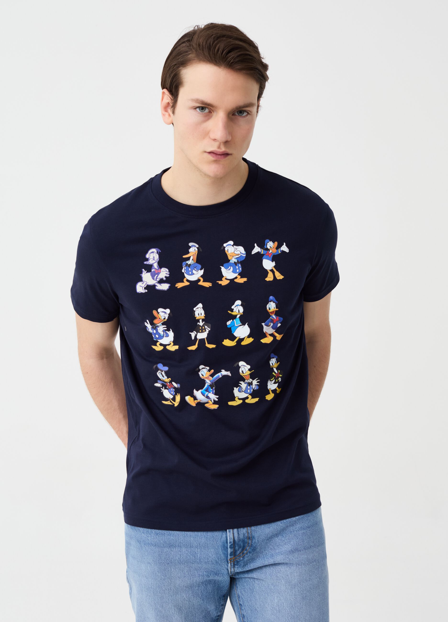T-shirt in cotone Donald Duck 90