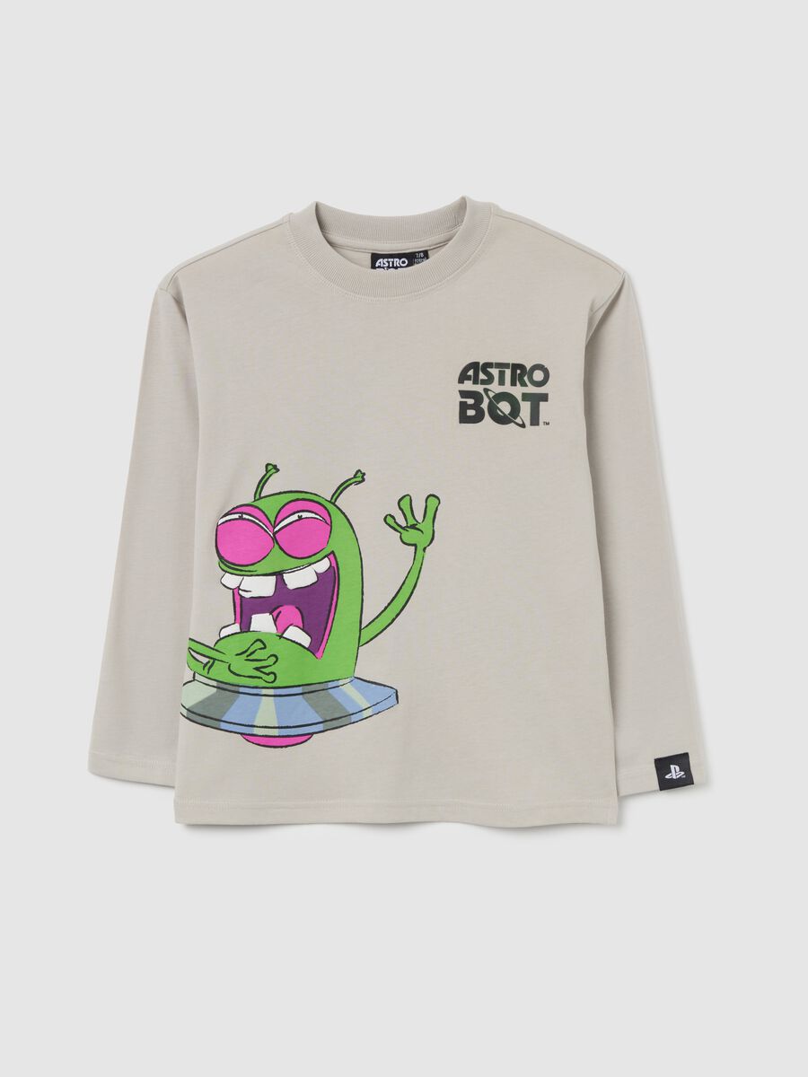 Children's Grey Pure Cotton Top Oversized Fit_0