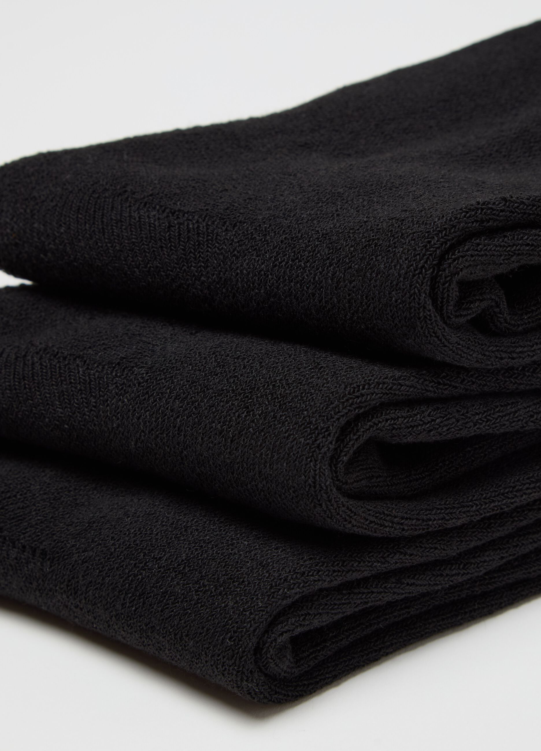 Three-pair pack midi tennis socks