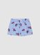Blue swim shorts with Spidey print_0
