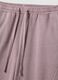 Pink wide leg pure cotton jogger trousers_5