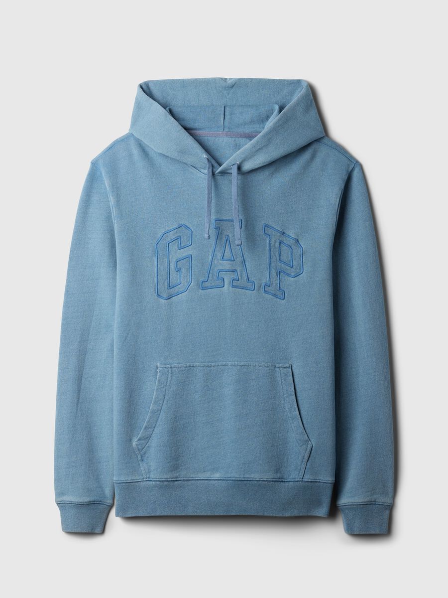 Hoodie with embroidered logo_3