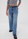 Pure cotton denim culotte jeans for girls_2