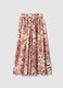 Multicoloured pure cotton maxi skirt_4