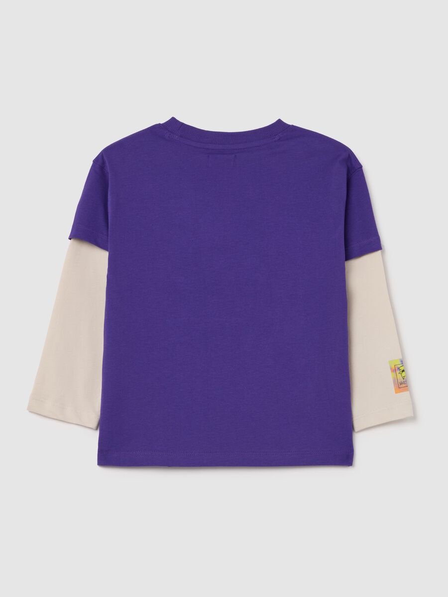 T-shirt maniche lunghe "Enjoy Friends Fun!"_1