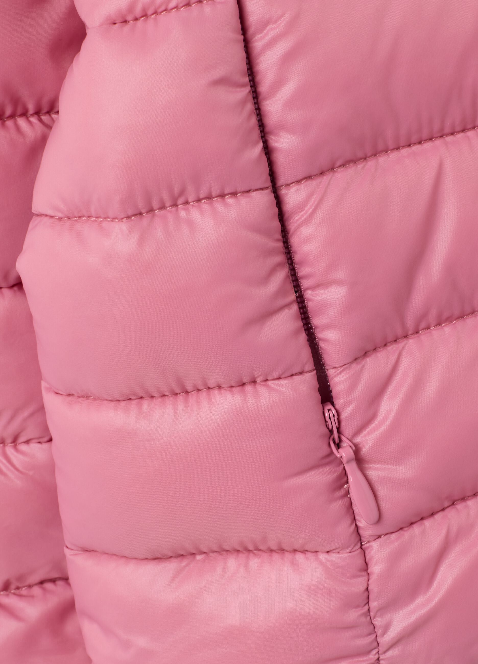 Giacca da bambina rosa imbottita regular fit
