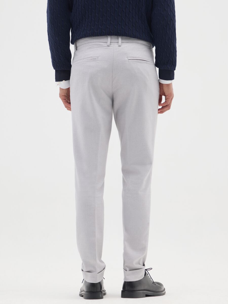 Pantaloni chino grigi comfort fit_2