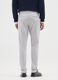 Grey Comfort Fit Chino Trousers_2