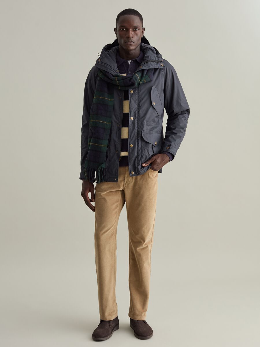 Short jacket with hood_1
