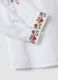 White pure cotton shirt with colourful embroidery_5