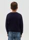 Pullover in cotone con scollo rotondo_1