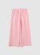 Pink girl's trousers, regular fit_1