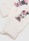White girls' gloves with Disney print and cord_2