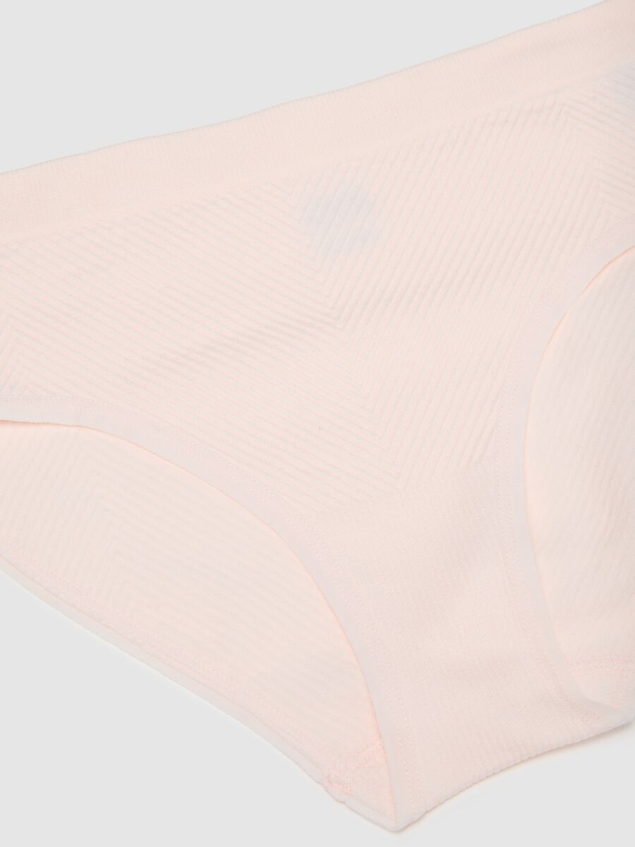 Pink Stretch Fabric Knickers_1