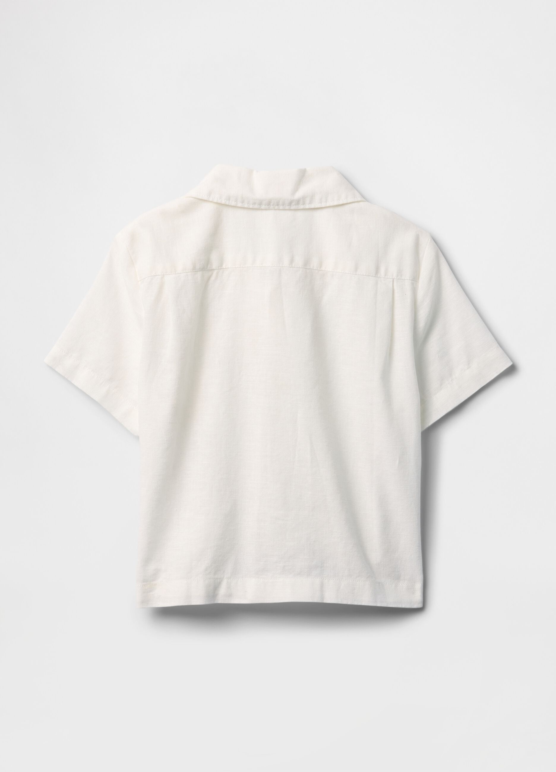 Linen and Cotton Shirt for Boys GAP Kids