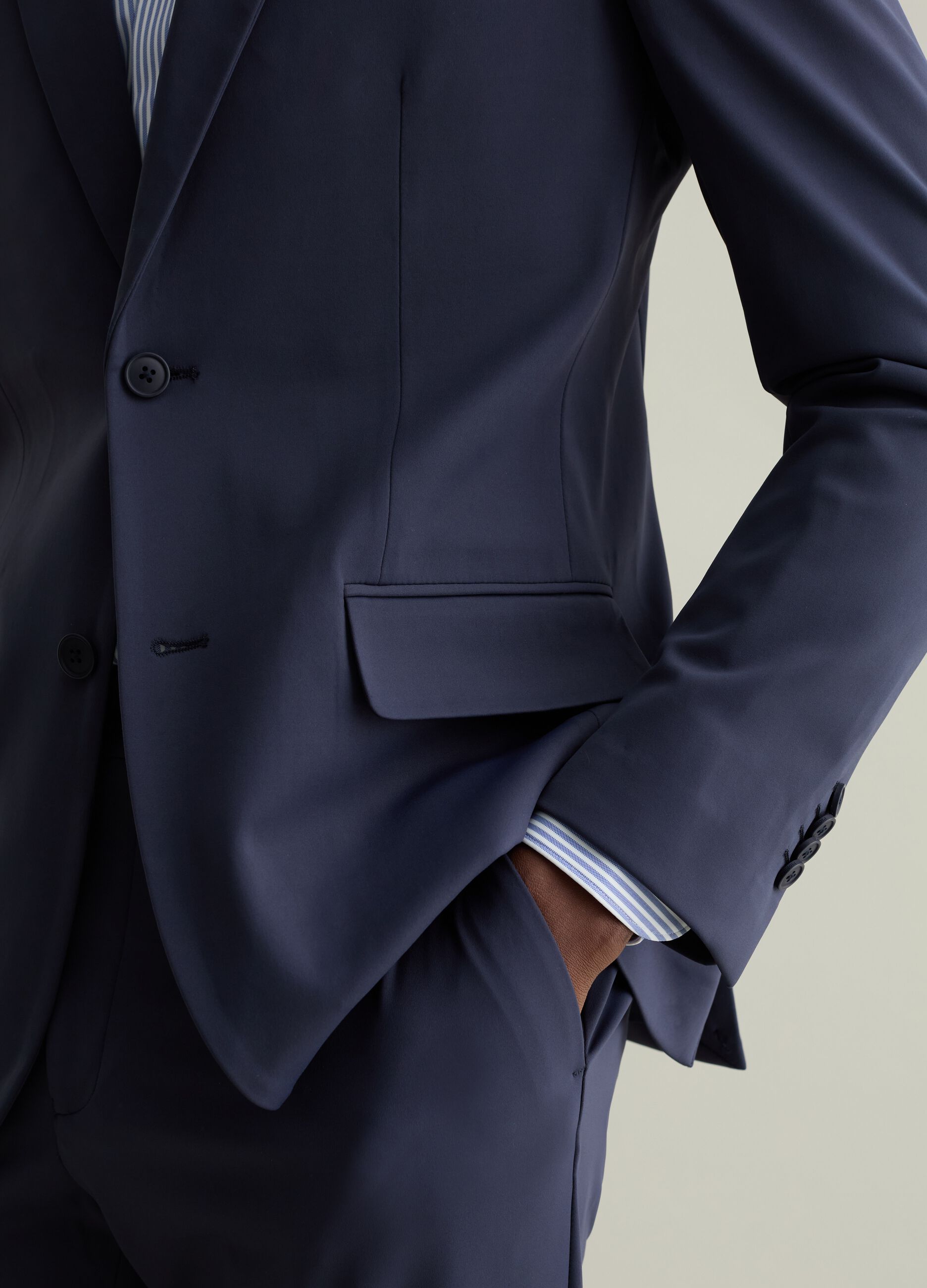 Blazer in technical fabric